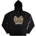 Wu-Tang Clan Unisex Pullover Hoodie: Enter The Wu-Tang (Black) (Sleeve Print)