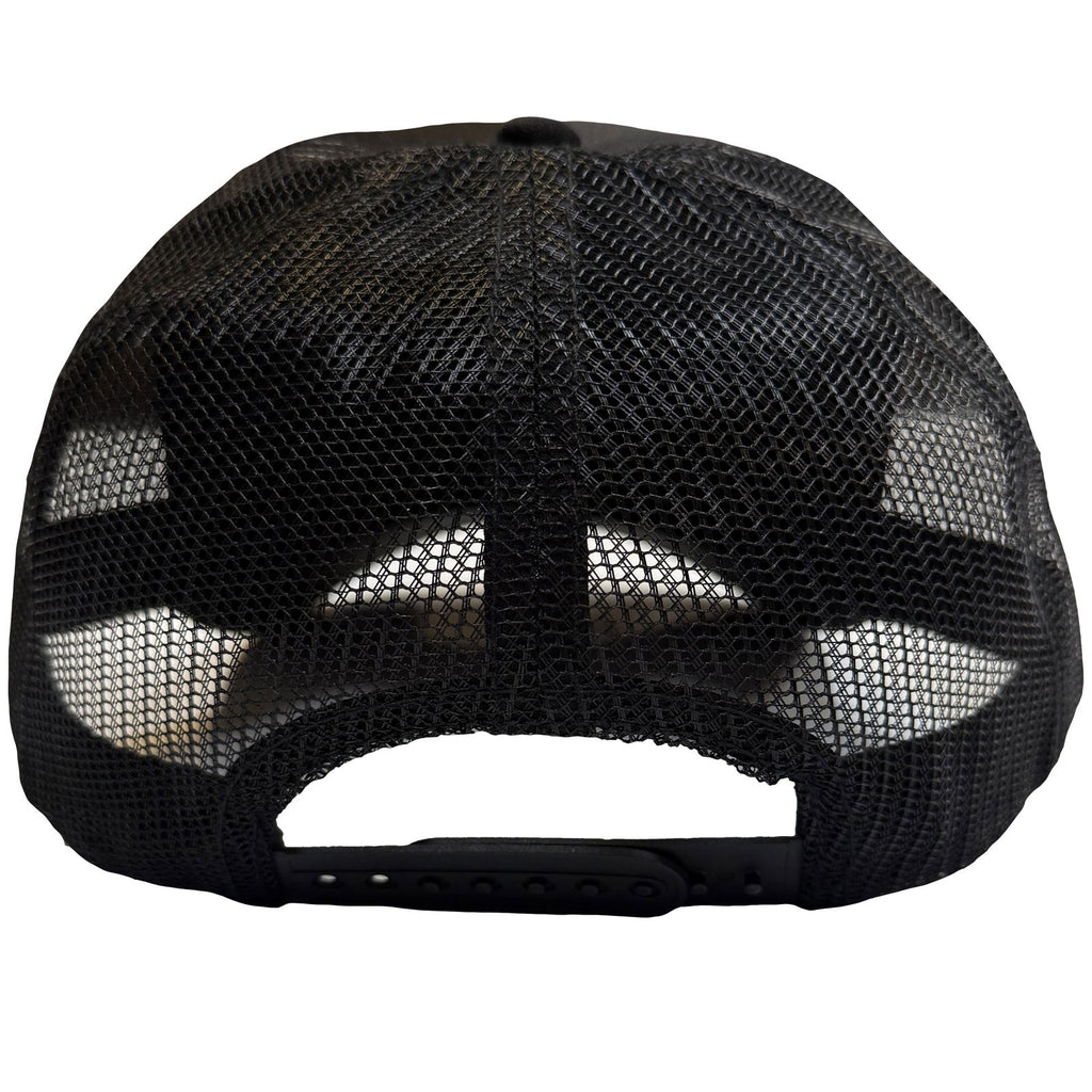 Wu-Tang Clan Unisex Mesh Back Cap: Star-Spangled Logo (Black)