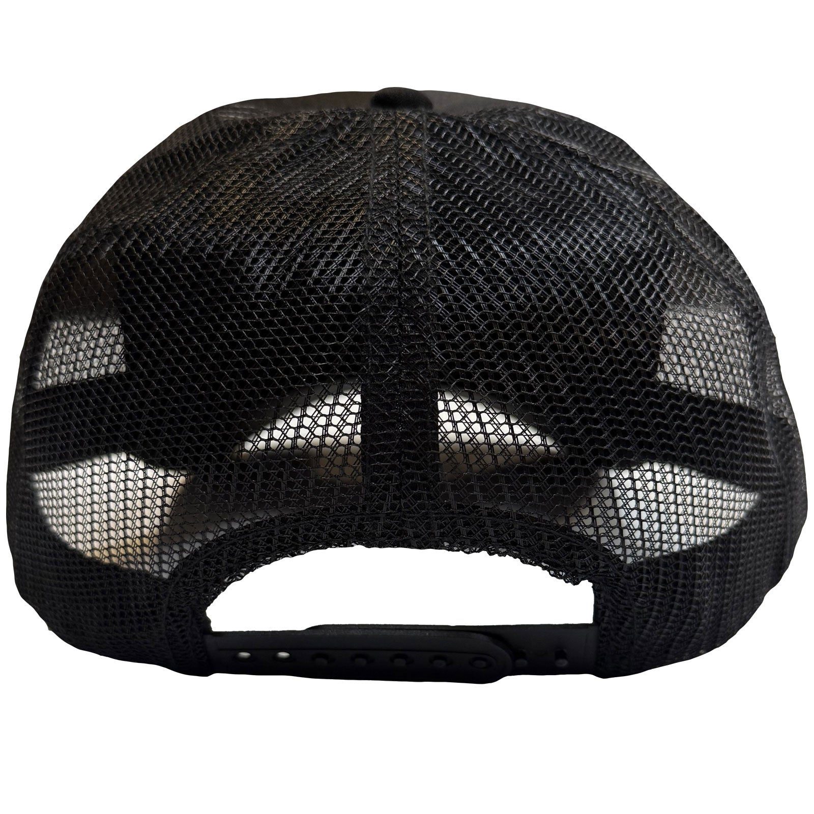 Wu-Tang Clan Unisex Mesh Back Cap: Star-Spangled Logo (Black)