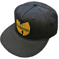 Wu-Tang Clan Unisex Snapback Cap: Logo (Black)