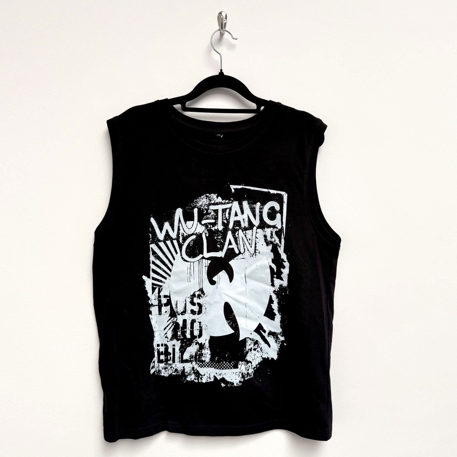 Wu-Tang Clan Unisex Tank T-Shirt: Graffiti (Black)