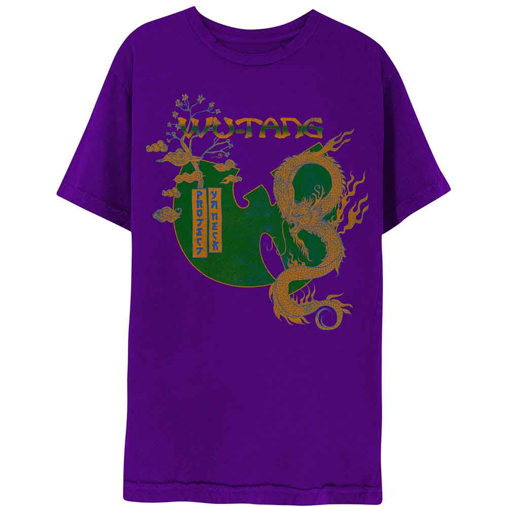 Wu-Tang Clan Unisex T-Shirt: Dragon Bonsai (Purple)