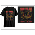 Wu-Tang Clan Unisex T-Shirt: Lightning Infill W (Black)