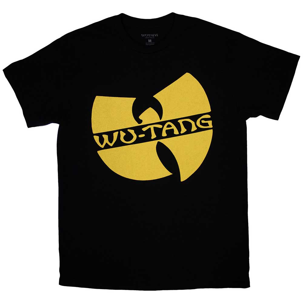 Wu-Tang Clan Unisex T-Shirt: Tour '23 Slanted Logo State Of Mind (Black) (Back Print & Ex-Tour)
