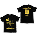 Wu-Tang Clan Unisex T-Shirt: Tour '23 NY State Of Mind (Black) (Back Print & Ex-Tour)