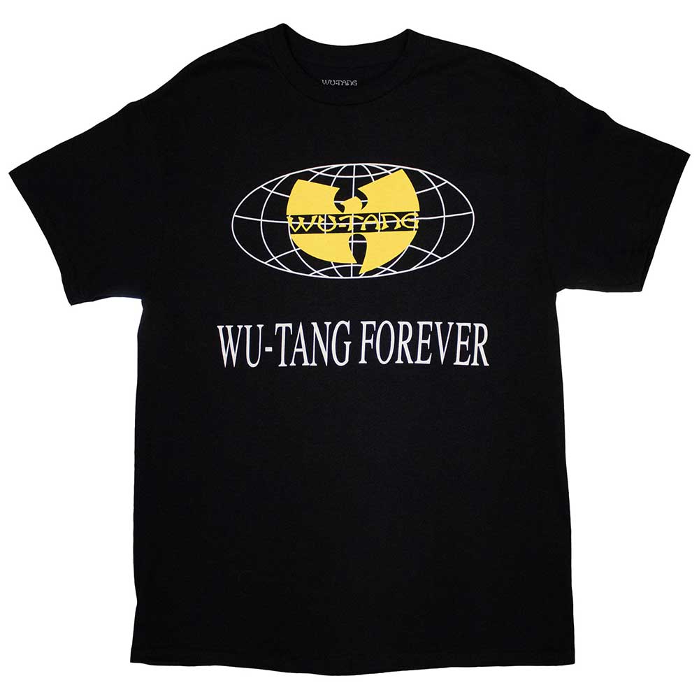 Wu-Tang Clan Unisex T-Shirt: Tour '23 Wu-Tang Forever (Black) (Back Print & Ex-Tour)