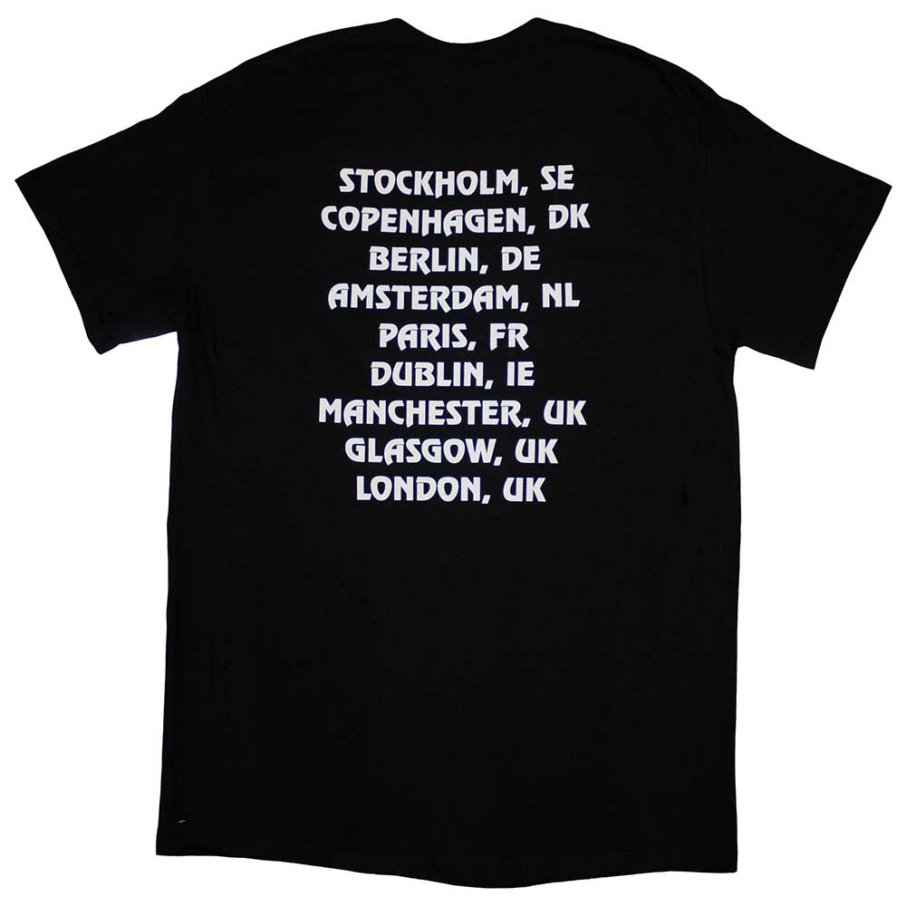 Wu-Tang Clan Unisex T-Shirt: Tour '23 Dragon Back Print (Black) (Back Print & Ex-Tour)