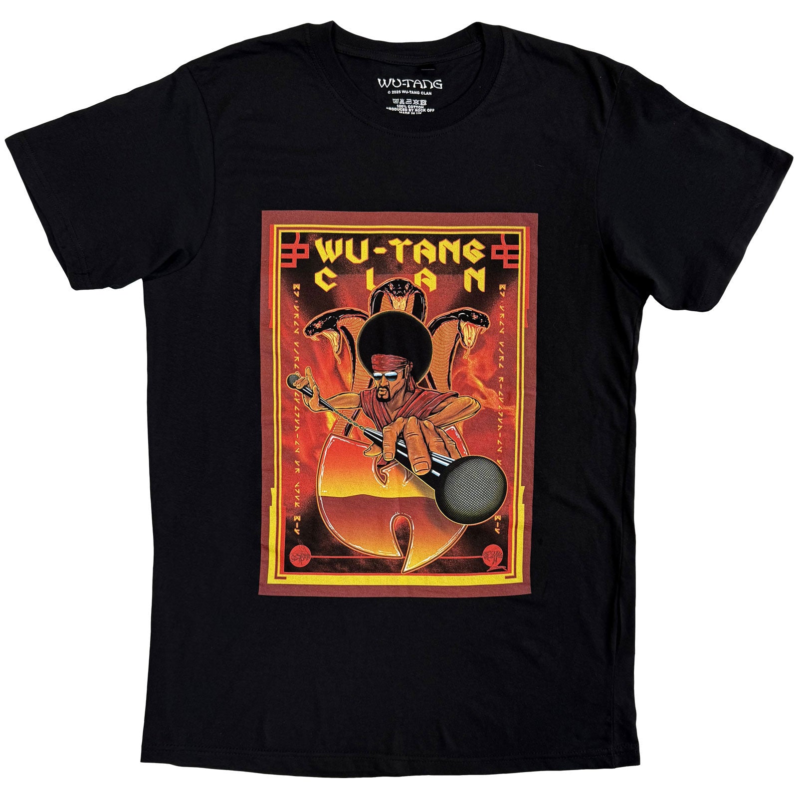 Wu-Tang Clan Unisex T-Shirt: Kung Fu (Black)