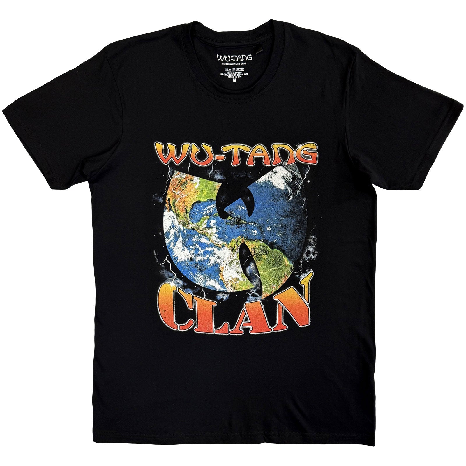 Wu-Tang Clan Unisex T-Shirt: World (Black)