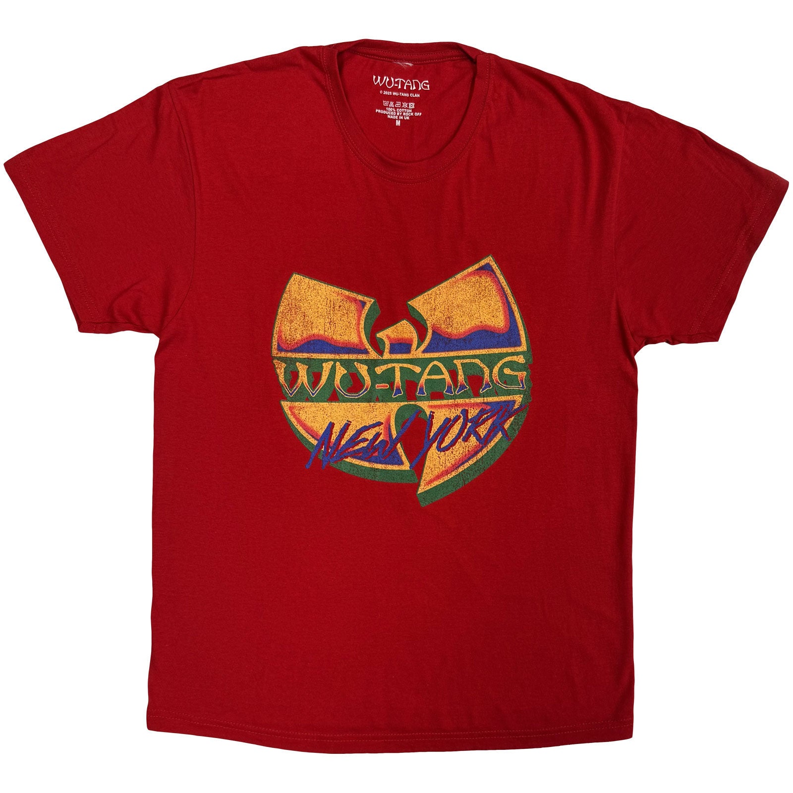 Wu-Tang Clan Unisex T-Shirt: New York V1 (Red)