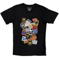 Wu-Tang Clan Unisex T-Shirt: Badges (Black)