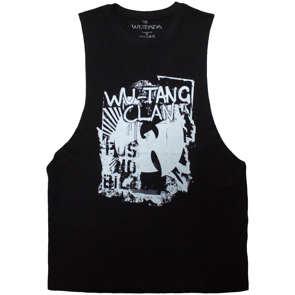 Wu-Tang Clan Unisex Vest T-Shirt: Graffiti (Black)