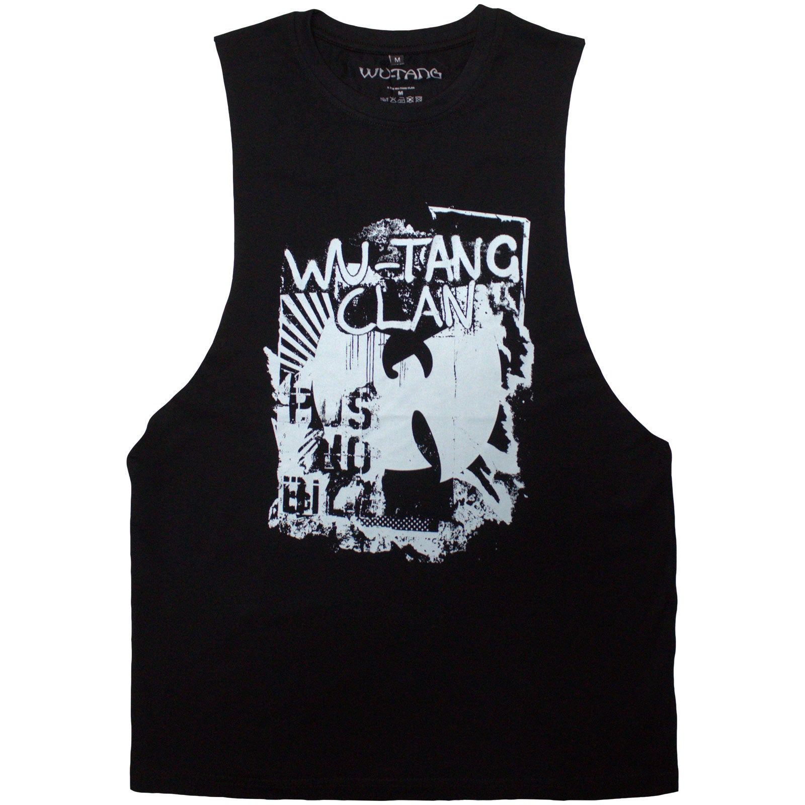 Wu-Tang Clan Unisex Vest T-Shirt: Graffiti (Black)