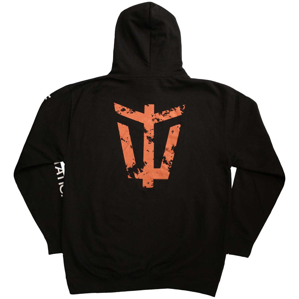 Within Temptation Unisex Pullover Hoodie: Bleed Out (Black) (Back & Sleeve Print)