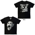Weekly World News Unisex T-Shirt: Jumbo Bat Boy (Black) (Back Print)
