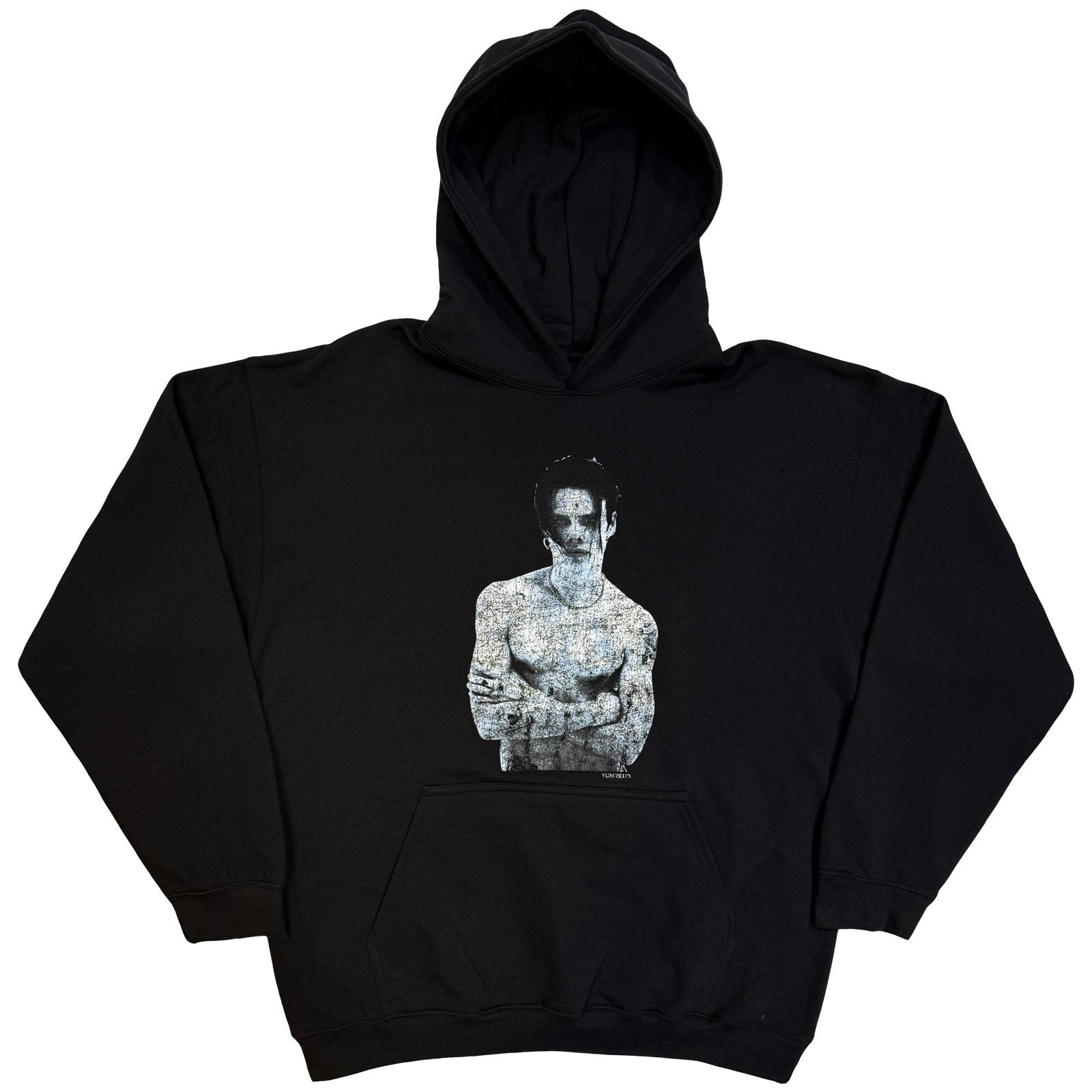 Yungblud Unisex Pullover Hoodie: Portrait (Black)