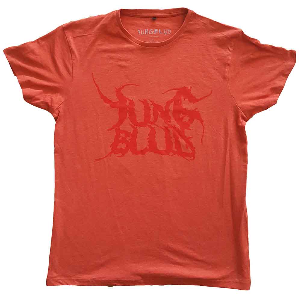 Yungblud Unisex T-Shirt: DEADHAPPY (Red) (Back Print)