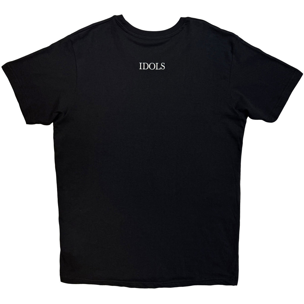 Yungblud Unisex T-Shirt: Portrait (Black) (Back Print)