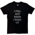 Yungblud Unisex T-Shirt: I Feel Like Shit (Black)