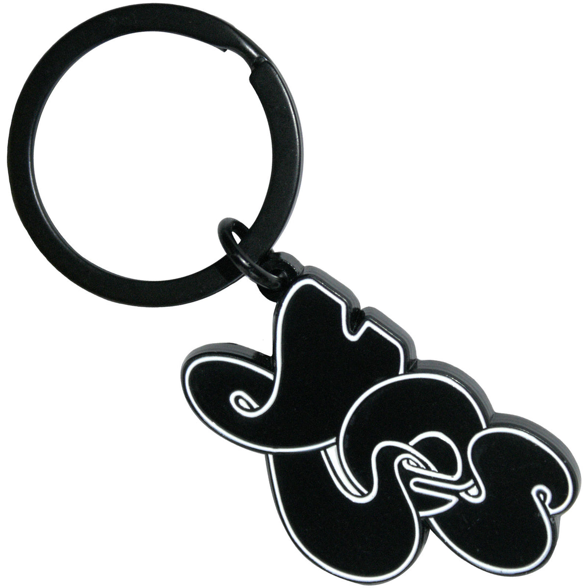 Yes Keychain: Black Logo