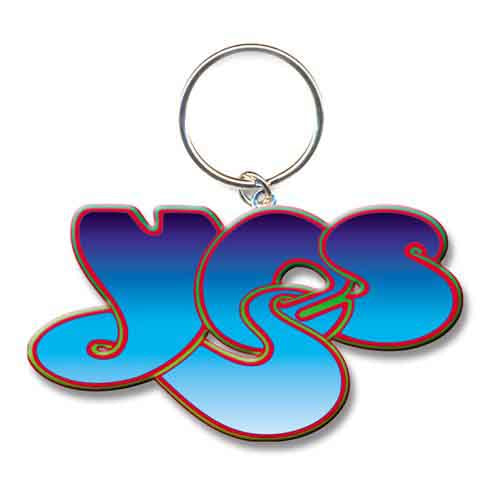 Yes Keychain: Square Logo