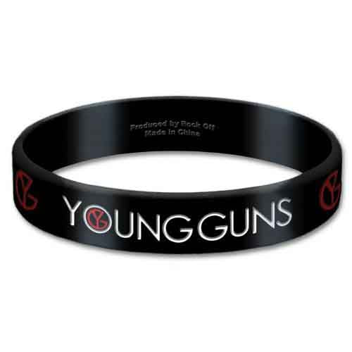 Young Guns Gummy Wristband: Logo