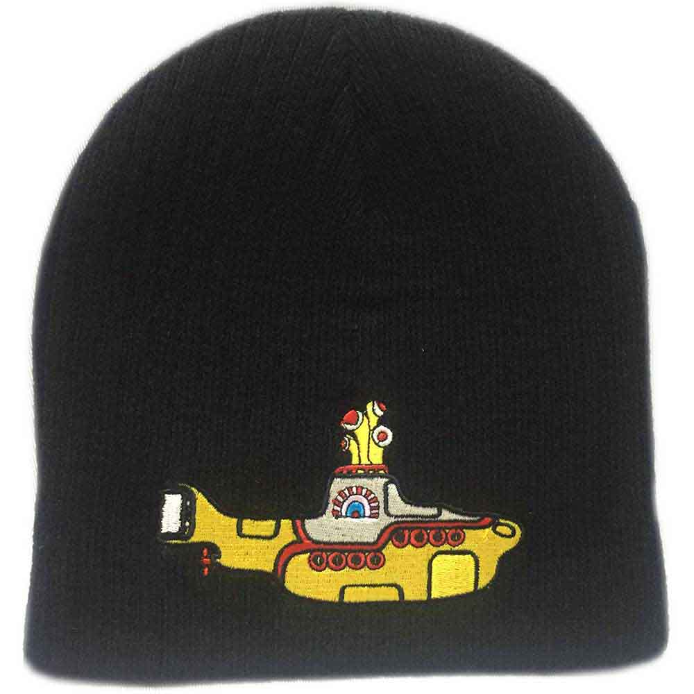 The Beatles Unisex Beanie Hat: Yellow Submarine (Black)