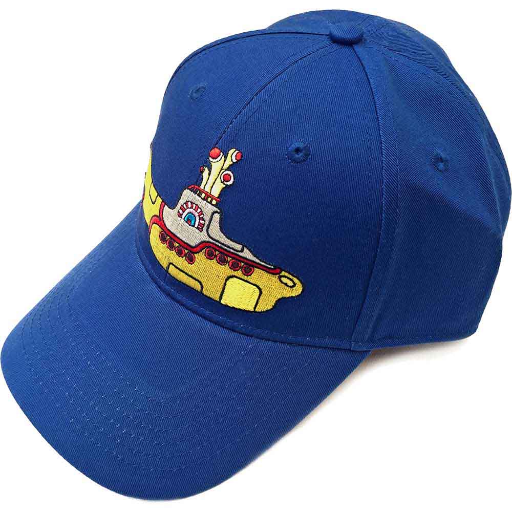 The Beatles Unisex Baseball Cap: Yellow Submarine (Mid-Blue)
