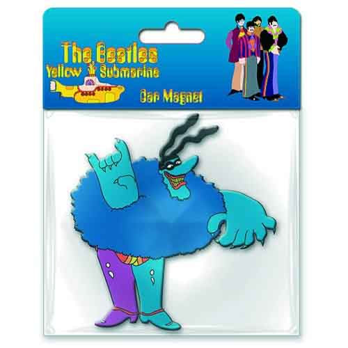 The Beatles Rubber Magnet: Yellow Submarine Chief Blue Meanie
