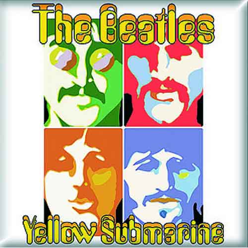 The Beatles Fridge Magnet: Yellow Submarine Sea of Science 1