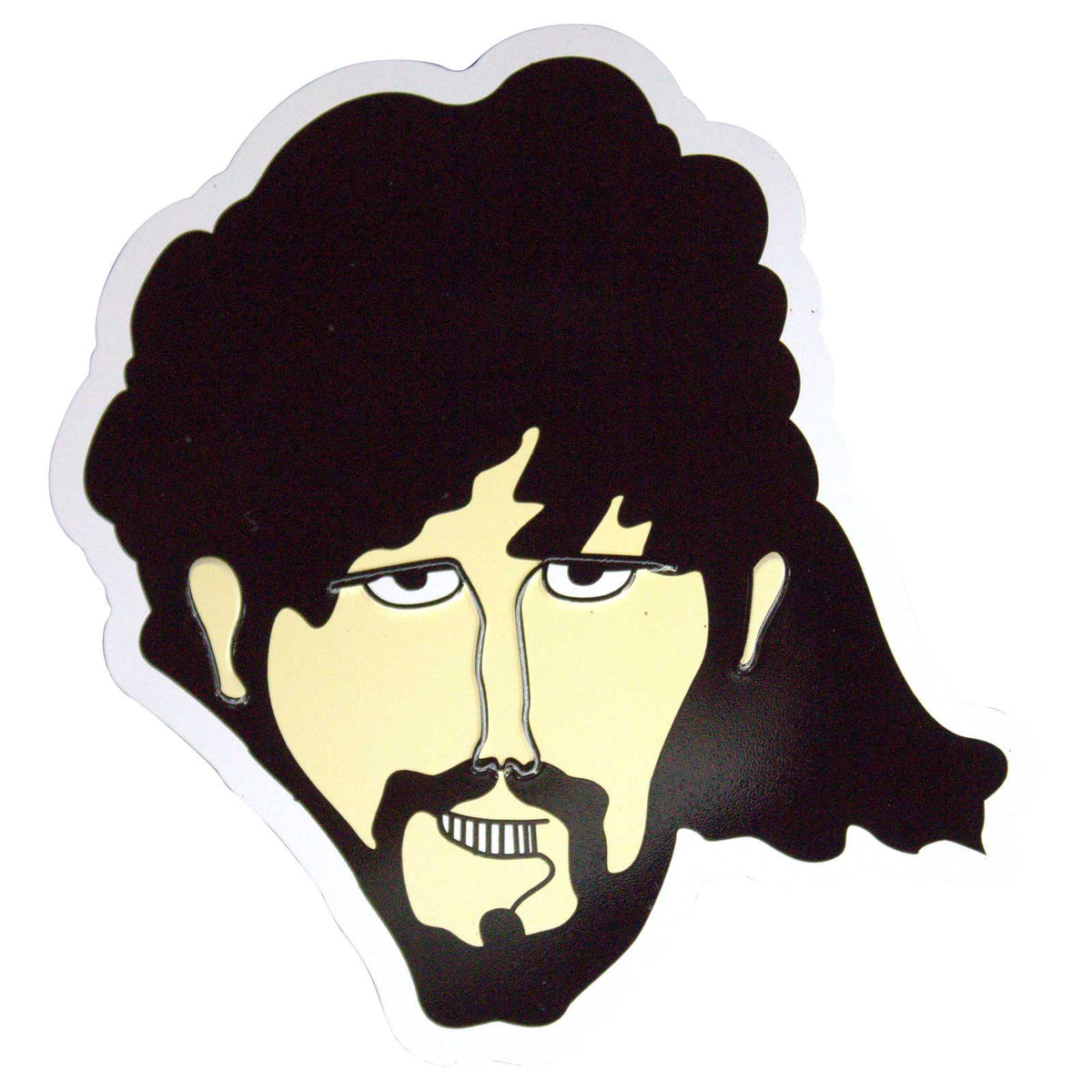 The Beatles Epoxy Magnet Set: Yellow Submarine Heads Embossed