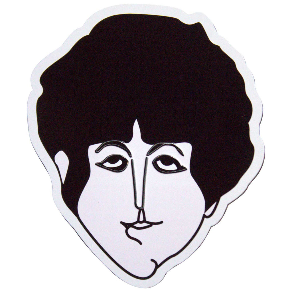 The Beatles Epoxy Magnet Set: Yellow Submarine Heads Embossed