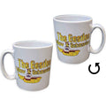 The Beatles Unboxed Mug: Yellow Submarine Logo & Sub (White)