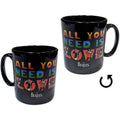 The Beatles Unboxed Mug: Yellow Submarine All You Need Is Love (Black)