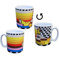 The Beatles Unboxed Mug: Yellow Submarine Coloured Stripes (White)