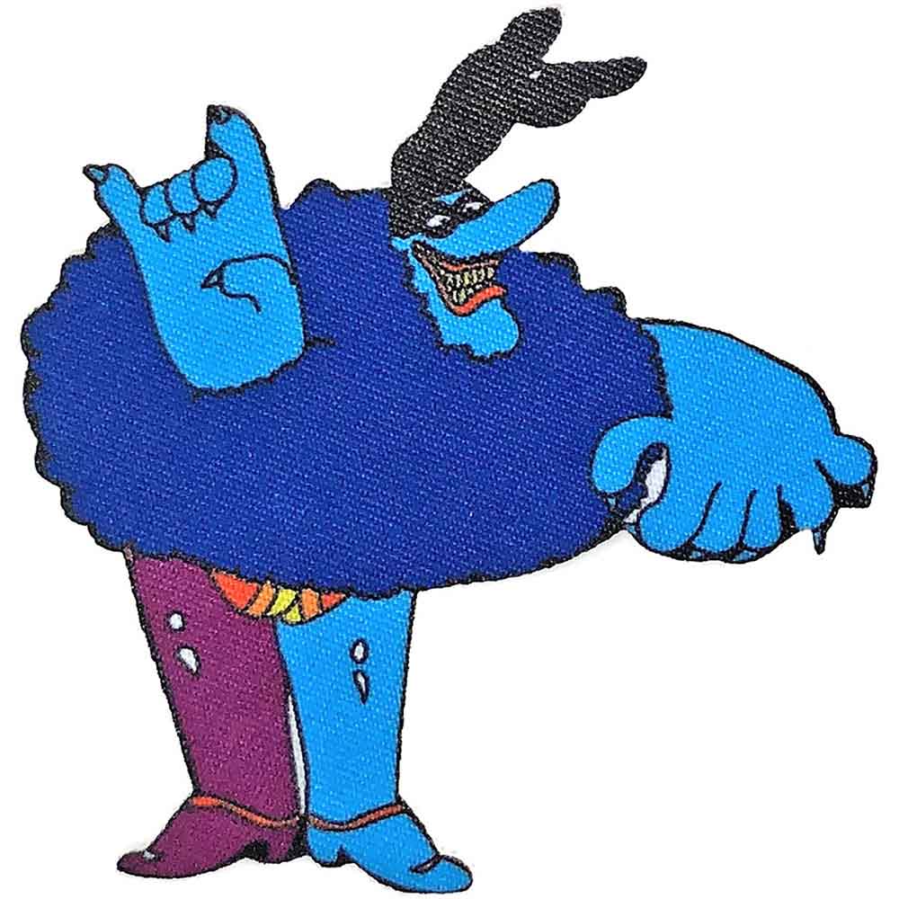 The Beatles Standard Patch: Yellow Submarine Chief Blue Meanie 2