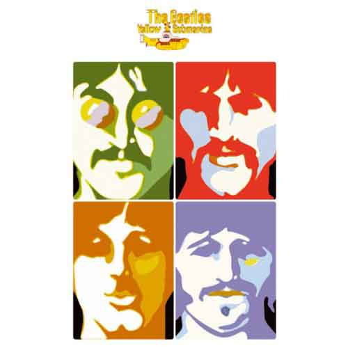 The Beatles Postcard: Yellow Submarine Sea Of Science 2