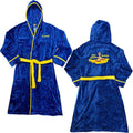 The Beatles Unisex Bathrobe: Yellow Submarine (Navy Blue) (Back Print)