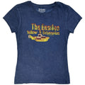 The Beatles Ladies T-Shirt: Yellow Submarine Nothing Is Real Snow Wash (Denim Blue) (Wash Collection)