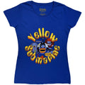 The Beatles Ladies T-Shirt: Yellow Submarine Baddies (Blue)
