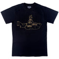 The Beatles Unisex T-Shirt: Yellow Submarine (Black) (Embellished)