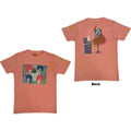 The Beatles Unisex T-Shirt: Yellow Submarine Magic Piano (Pink) (Back Print)