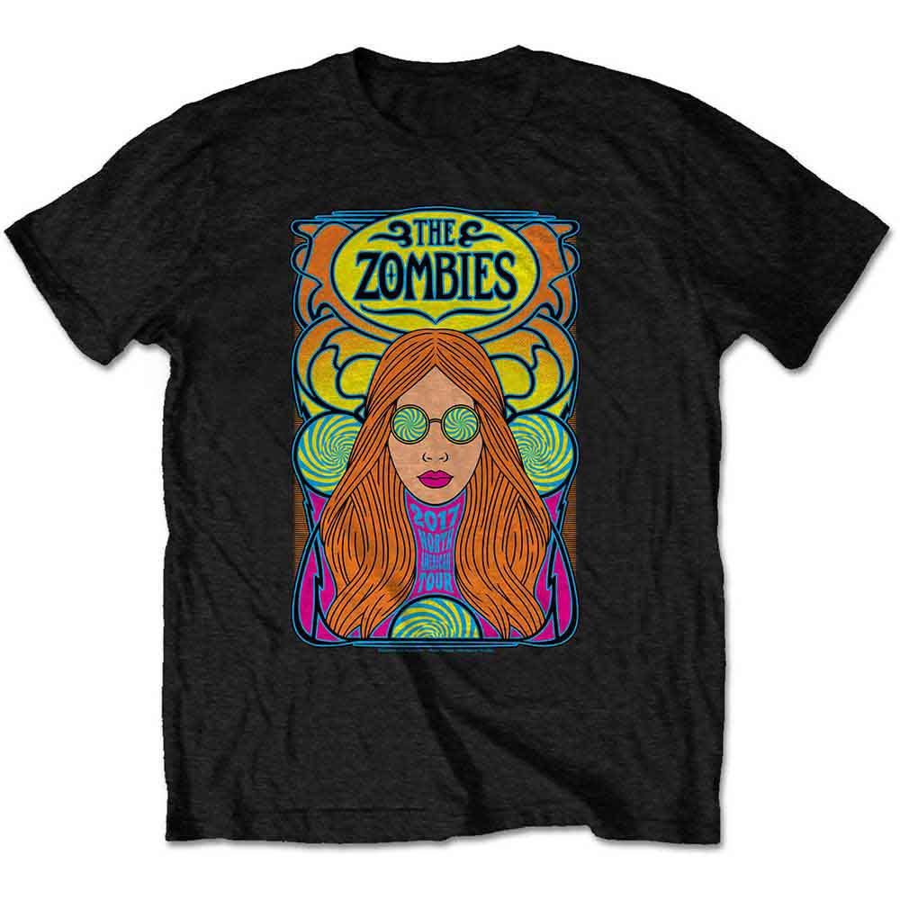 The Zombies Unisex T-Shirt: North American Tour (Black)