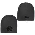 ZZ Top Unisex Beanie Hat: Circle Logo (Grey) (Back Print)
