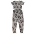 Official Rolling Stones 'Heart Tongue' Short-Sleeve Pyjamas - Last Chance! | Rock Christmas Eve Box PJ's
