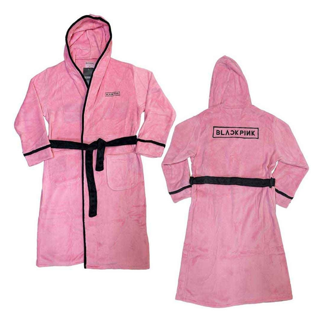 Official BlackPink 'Logo' Bathrobe - K-Pop Gift | Pop