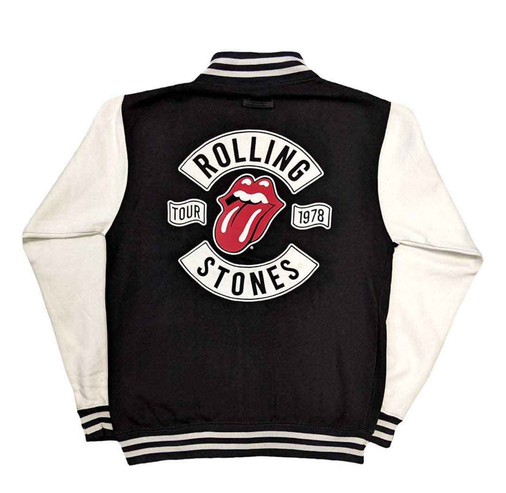 Official Rolling Stones 'Tour '78' Varsity Jacket - Vintage Tongue! | Rock