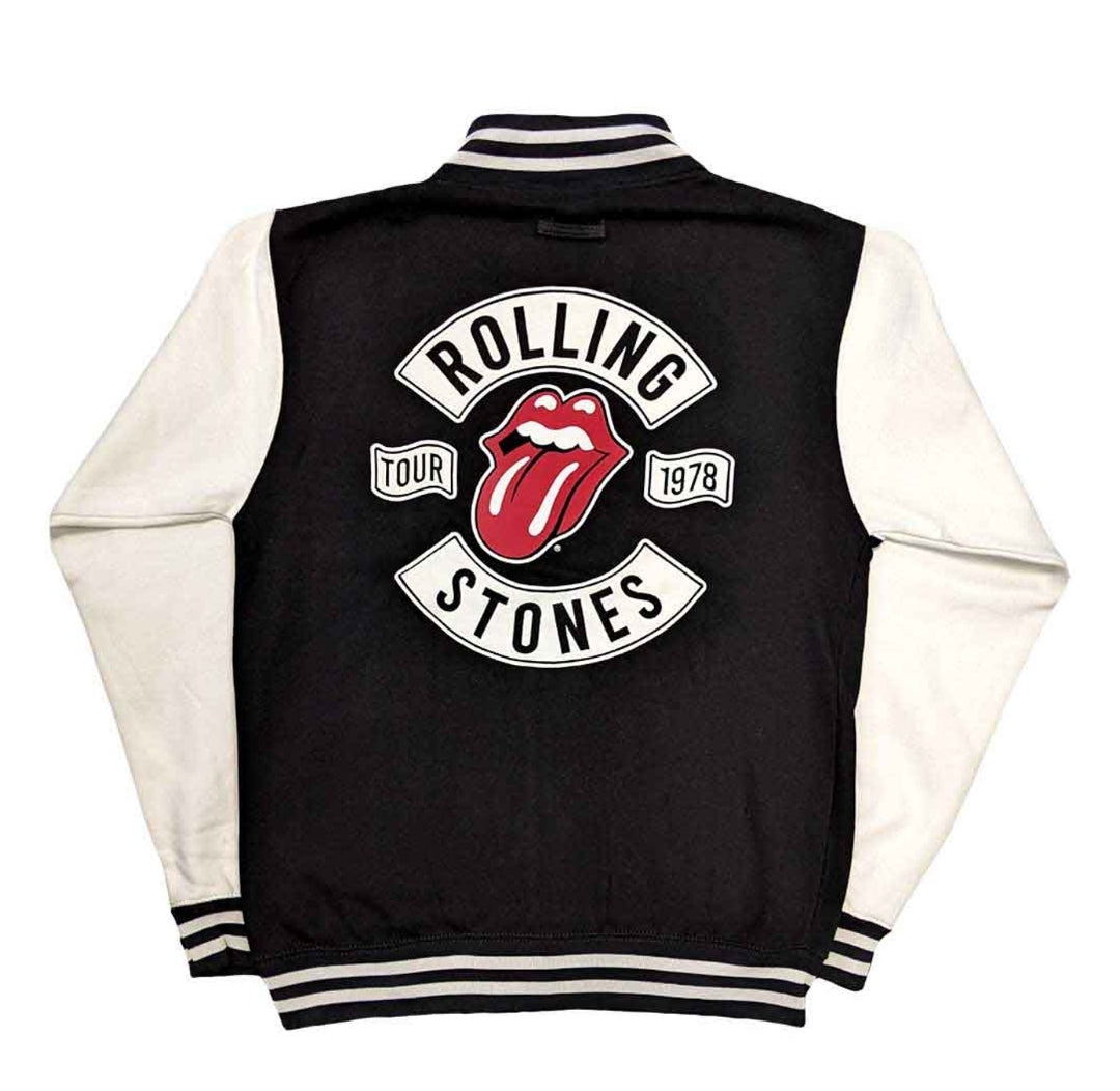 Official Rolling Stones 'Tour '78' Varsity Jacket - Vintage Tongue! | Rock
