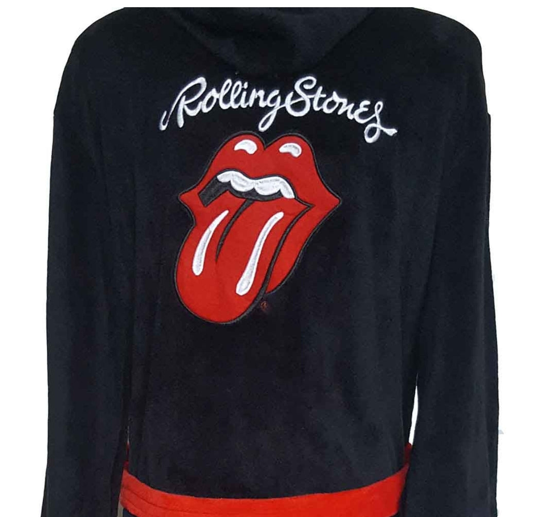 Official Rolling Stones Ultimate Lounge Bundle – Tongue Pyjama Set + Dressing Gown
