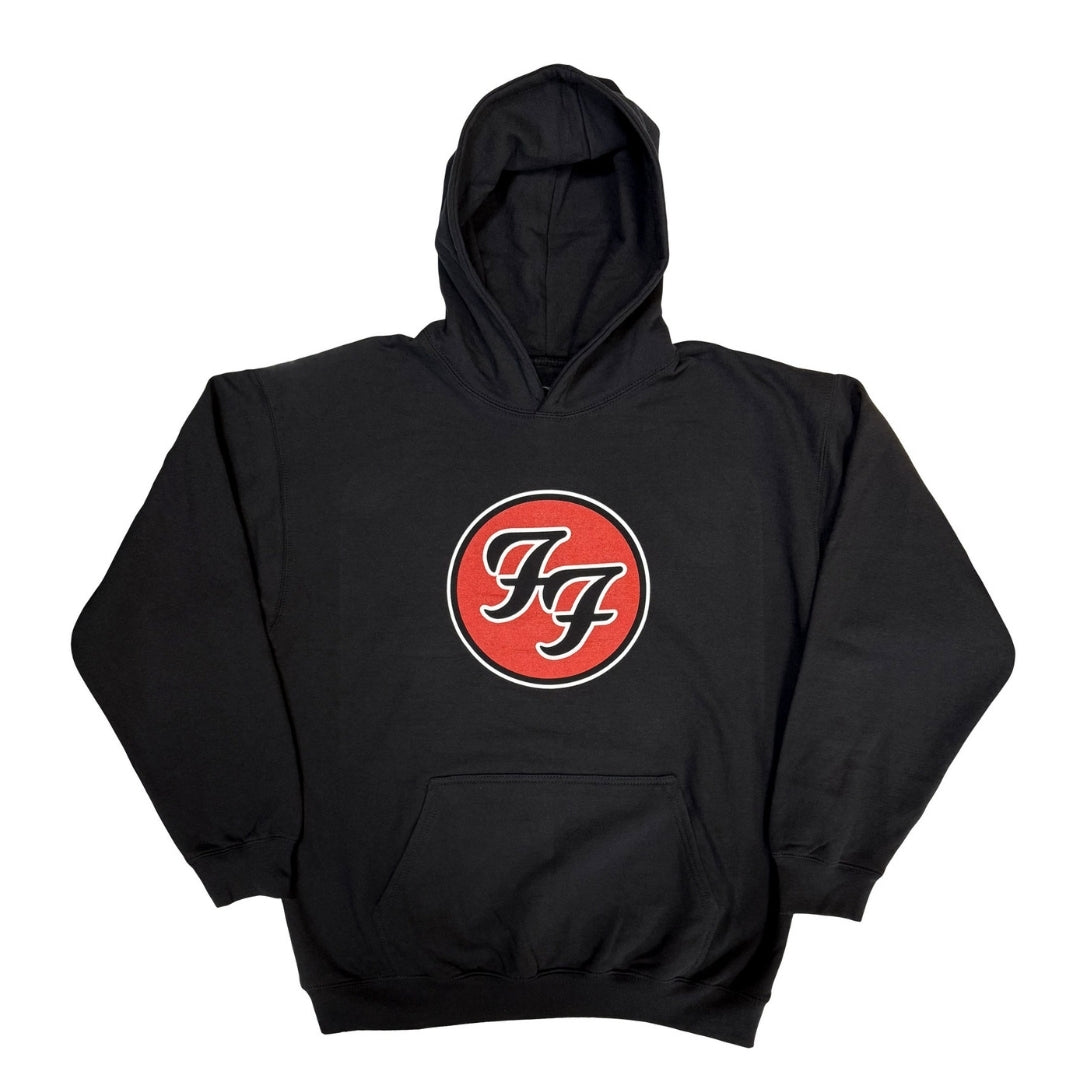 Official Foo Fighters 'FF Logo' Pullover Hoodie - Everlong | Rock